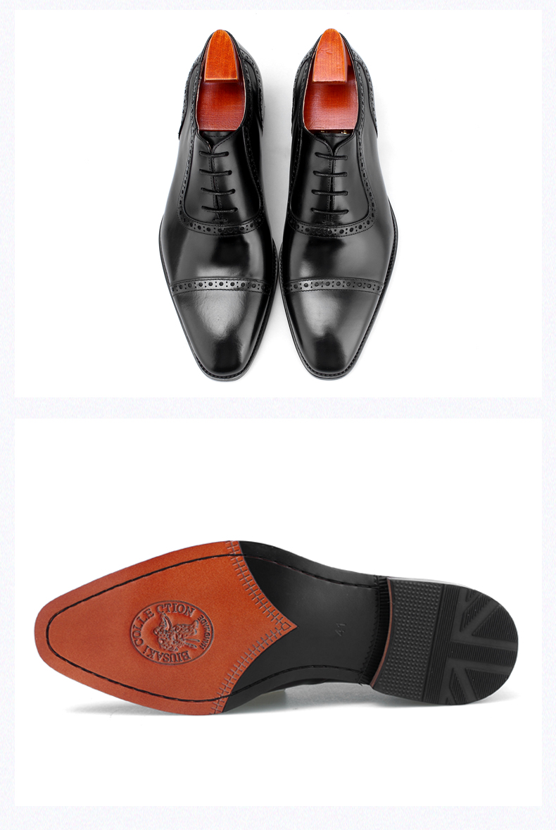 Modern Italian Inspired Formal Oxford Shoes for Men – 2021 Collection - Image 2
